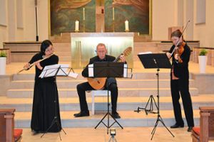 Das Ensemble Triada bot ein Konzert in außergewöhnlicher Besetzung.  Foto: Lorek Foto: Schwarzwälder Bote