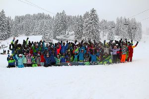 Der Ski-Club Nordhalden war mit 61 Kinder, Jugendliche und Erwachsene auf Tour.  Foto: Ski-Club Foto: Schwarzwälder-Bote