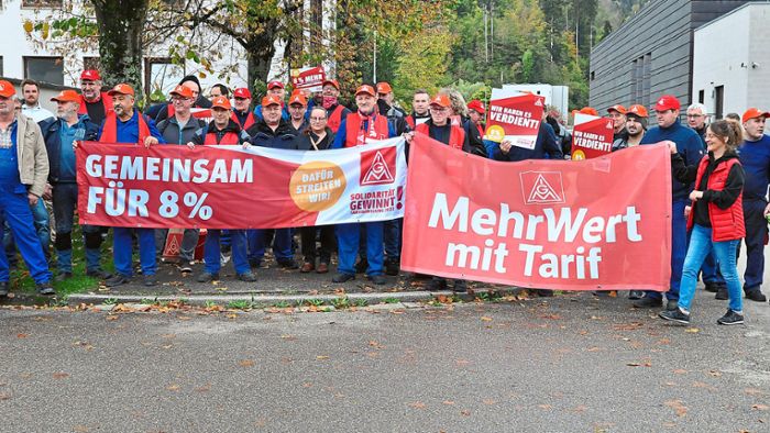 Beschäftigte bei Thielmann Ucon in wollen Flächentarif