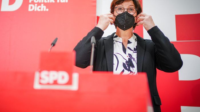 SPD-Chefin Esken gegen Panzer-Lieferungen aus Deutschland