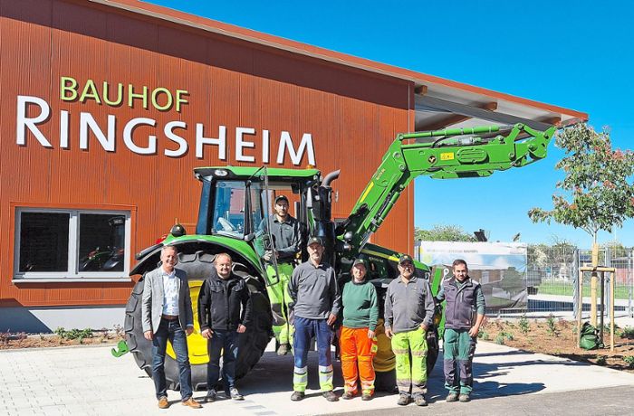 Gemeinde investiert 100.000 Euro: Neuer Traktor für den Ringsheimer  Bauhof ist da