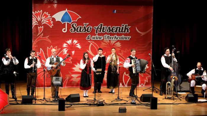 Sašo Avsenik und seine Oberkrainer begeistern