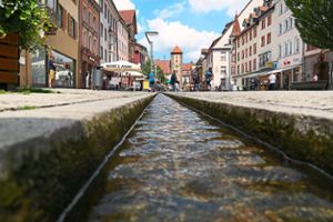 Alle lieben es, trotzdem wird das Villinger Stadtbächle auch künftig nicht in der Rietstraße fließen. Foto: Ulm