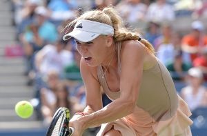 Bei den US Open ziehen Caroline Wozniacki und Serena Williams ins Finale ein. Foto: EPA