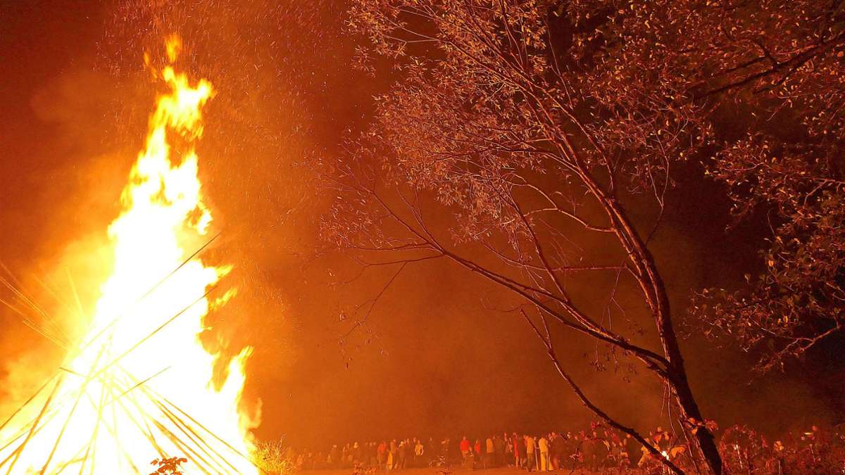 Kilwi-Feuer in Hammereisenbach: Mangel an Ehrenamtlichen: Warum das Spektakel auf der Kippe stand