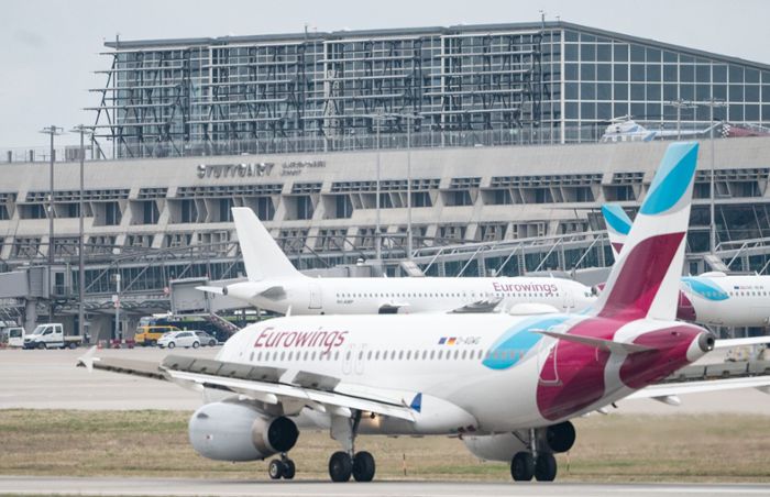 Chaos an den Flughäfen: Nur 15 Flüge streichen Eurowings und Lufthansa heute in Stuttgart