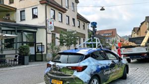 Google Street View-Fahrzeug ist im Kreis Calw unterwegs