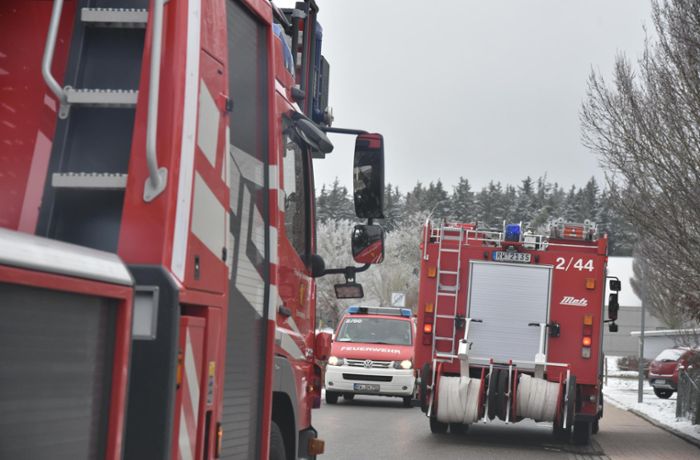 Wieder Brandalarm in der Stiftung: Feuerwehren rücken nach Heiligenbronn aus