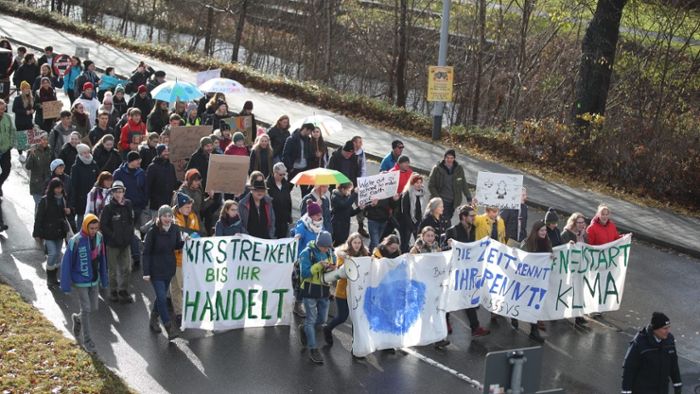 Fridays for Future: Hunderte Schüler demonstrieren für Klimawende