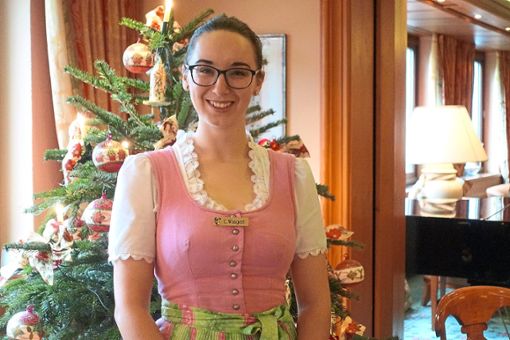 Catharina Wingert wurde landesbeste Auszubildende im Hotelfach. Foto: Braun Foto: Schwarzwälder Bote