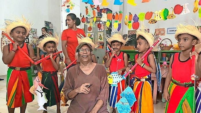 Der Calwer Künstler Jayantha Gomes sorgt sich um sein Heimatland Sri Lanka