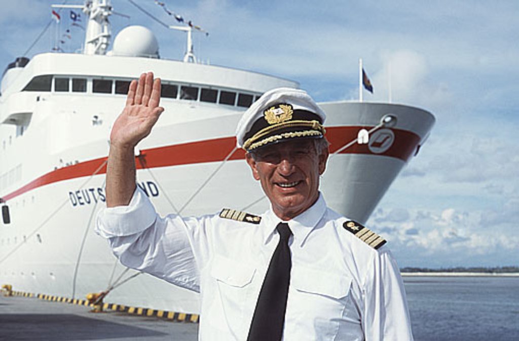 Seit 1999 hat Siegfried Rauch als Kapitän Jakob Paulsen auf dem Traumschiff das Sagen.