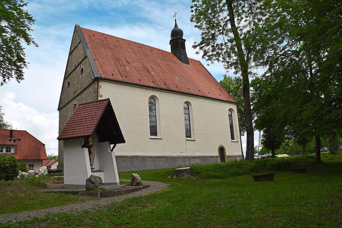 Die Wallfahrtskirche auf dem Palmbühl ist Ziel zahlreicher Pilger aus der gesamten Region.Fotos: Visel