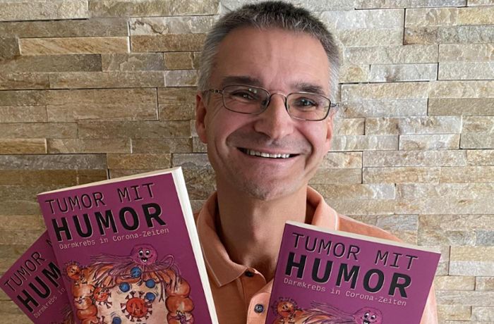 Autor aus Seedorf: Buchpremiere: Dietmar Gebert nimmt seinen Tumor mit Humor