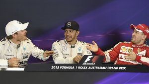 Mercedes feiert – und Vettel auch