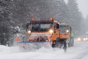 Heftige Schneefälle  behindern den Verkehr.   Symbolfoto: Pförtner Foto: Schwarzwälder Bote