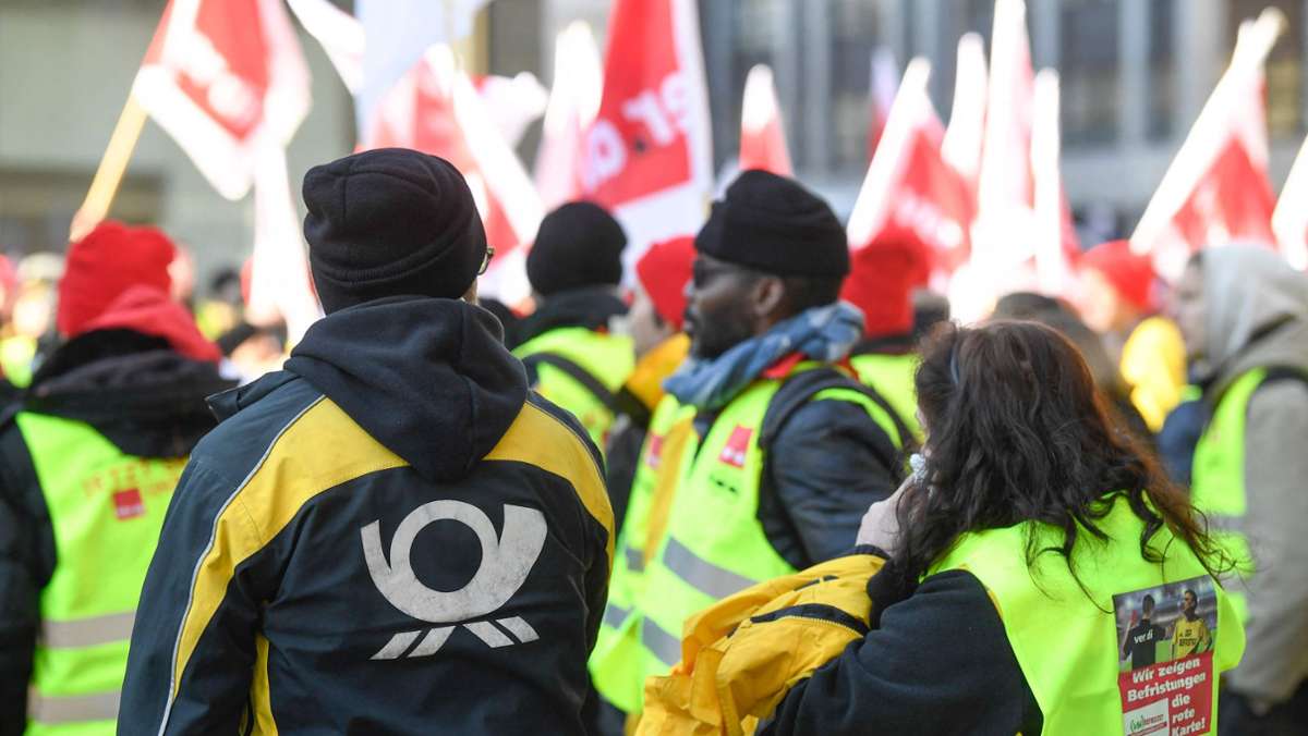 Baden-Württemberg: Streik bei der Post - Viele Pakete und Briefe betroffen