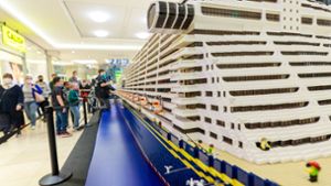 Das längste Lego-Schiff steht jetzt im Breuningerland