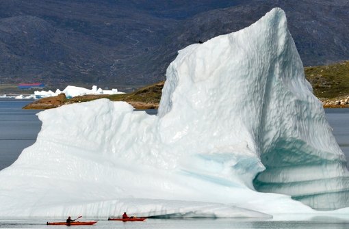 Das Schmelzen der Eisschilde in Grönland und der Antarktis hat sich stark beschleunigt. Foto: dpa