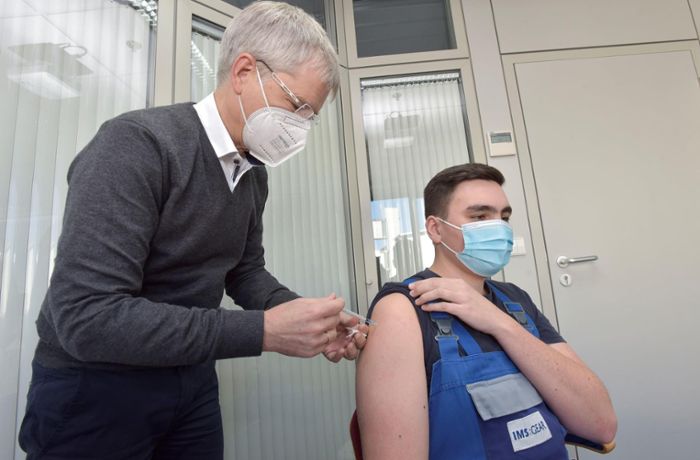 Impfungen bei IMS Gear: Rund 220 Mitarbeiter in Donaueschingen lassen sich boostern