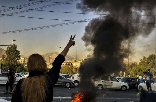 Im Dezember sind die Proteste auf Irans Straßen eskaliert. Foto: dpa/Uncredited