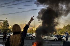 Im Dezember sind die Proteste auf Irans Straßen eskaliert. Foto: dpa/Uncredited