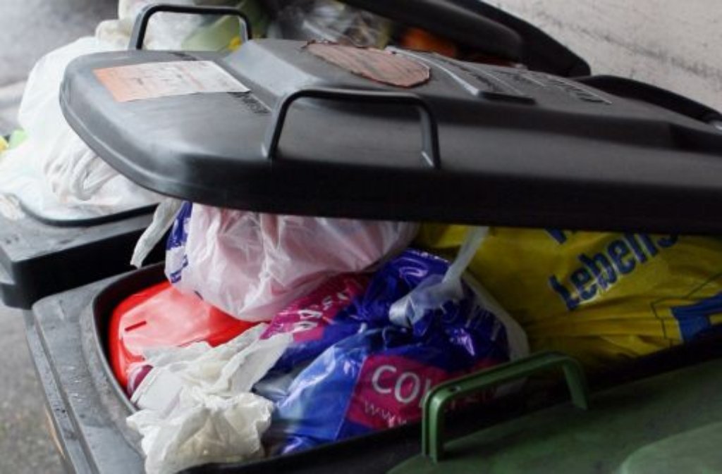 Unbekannte haben in Balingen und Umgebung zahlreiche Mülltonnen umgestoßen. Symbolfoto. Foto: dpa