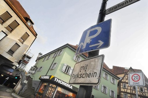 Wohin geht’s? Das Parken in Horb soll neu geregelt werden – unter anderem, damit der Parkplatzsuchverkehr in der Innenstadt zurückgeht. Foto: Hopp Foto: Hopp