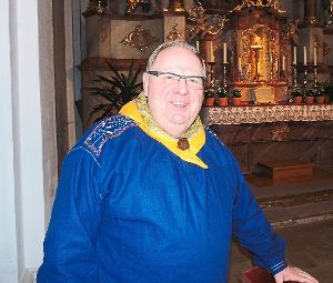Am 1. März tritt Gebhard Merz in der Pfarrgemeinde St. Georg in Mundelfingen offiziell seinen Dienst als Mesner an. Foto: Bombardi Foto: Schwarzwälder-Bote