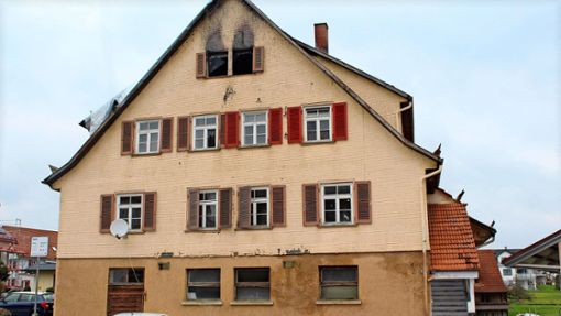Wird die Flüchtlingsunterkunft in Egenhausen (Bild) abgerissen? Darüber diskutiert der Gemeinderat in der nächsten Sitzung Foto: Köncke