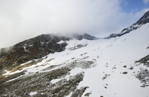 Blick auf das Lagginhorn in den Walliser Alpen. Foto: dapd