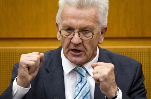Den Länderfinanzausgleich kann nicht das Gericht ändern, meint Baden-Württembergs Ministerpräsident Winfried Kretschmann (Grüne). Foto: dpa