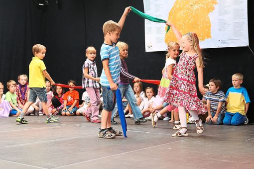 Tanz und Musik gehören bei den Kursen für Kinder eng zusammen.Foto: MS Nagold Foto: Schwarzwälder Bote