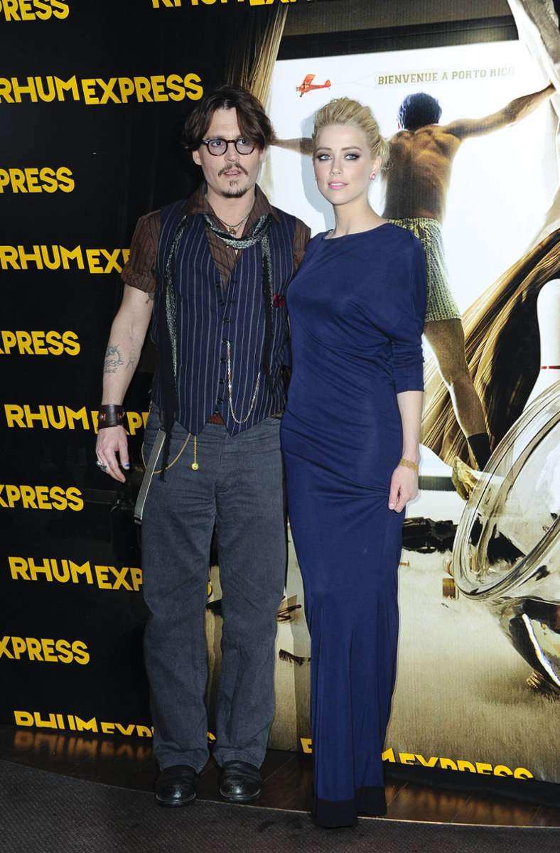 Depp und Heard lernten sich 2014 bei den Dreharbeiten zu „The Rhum Diary“ kennen.