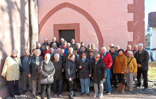 Die Alte St.-Laurentius-Kirche  haben die Heiligenzimmerner Senioren besucht. Foto: Kotz Foto: Schwarzwälder Bote