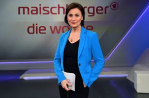 Immer mittwochs empfängt Sandra Maischberger Gäste aus Politik und Gesellschaft. Foto: imago/Revierfoto