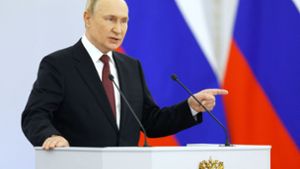 Wladimir Putin unterzeichnet Gesetz zur Annexion