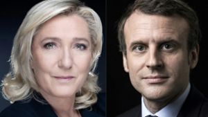 Macron liegt vor Le Pen bei Präsidentschafts-Wahl