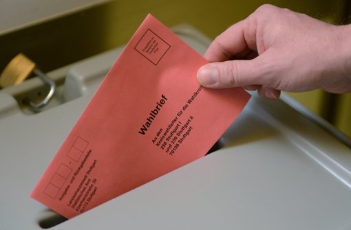 Viele Wähler haben bereits einen Antrag auf Briefwahl gestellt. Foto: dpa