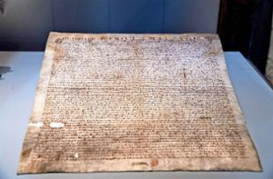 Vier Originale der „Magna Charta“ aus dem Jahr 1215 sind bis heute erhalten. Foto: imago//-Images