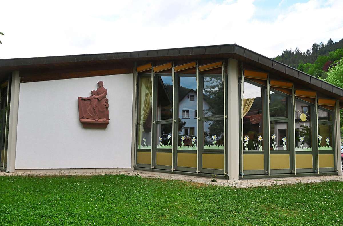 Die Kita St. Josef in Oberwolfach wird erweitert und vorraussichtlich ab dem Frühjahr 2023 auf zwei Gebäude aufgeteilt. Foto: Dorn