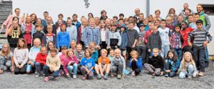 60 Kinder und 17 Leiter waren bei der Freizeit im Südschwarzwald dabei. Foto: EMK Baiersbronn Foto: Schwarzwälder-Bote