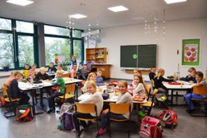 In den neu gestalteten Klassenzimmern lässt sich gut lernen. Die Schüler jedenfalls fühlen sich wohl in ihrem Ambiente. Fotos: Holbein Foto: Schwarzwälder-Bote