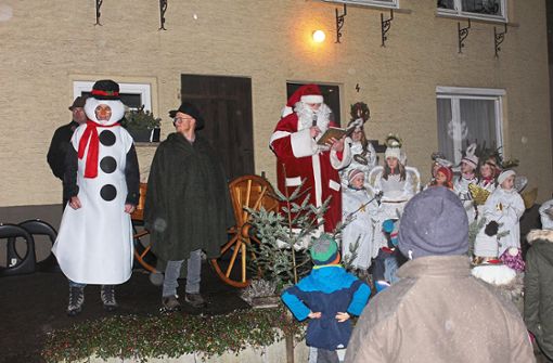 Der Nikolaus kommt nicht nach Bickelsberg – die Dorfweihnacht findet dieses Jahr nicht statt. Foto: Daniela Rauch