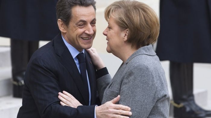 Merkel trifft Sarkozy