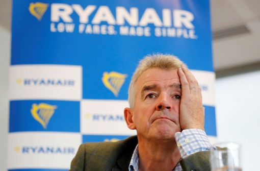 Ryanair-Chef Michael O’Leary strebt eine Verständigung mit den Gewerkschaften bis Weihnachten an. Foto: AFP