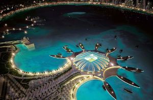 Im Jahr 2022 soll die Fußball-WM in Katar im Winter stattfinden. Foto: QATAR 2022 WORLD CUP BID FILE