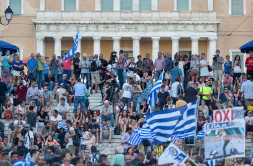 Griechenland hat einen Grund zum Feiern: Die EU-Kommission entlässt am Sonntag das einstige Krisenland aus der  verstärkten Überwachung. Foto: imago/Florian Schuh