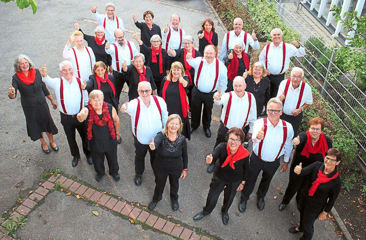 Mit einem Jahr Verspätung feiert der Gesangverein Eintracht Effringen sein 150-jähriges Bestehen. Foto: Ewald Weiß