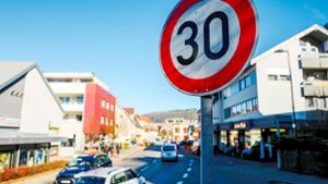 Stadt Nagold plant Geschwindigkeitsbegrenzungen